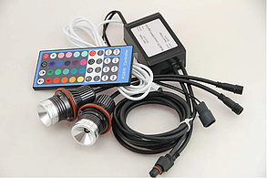 Led Marker BMW (Бмв) 20W (вт) RGB E39, E53, E60/61, E65/66, E87 BLUETOOTH, фото 5