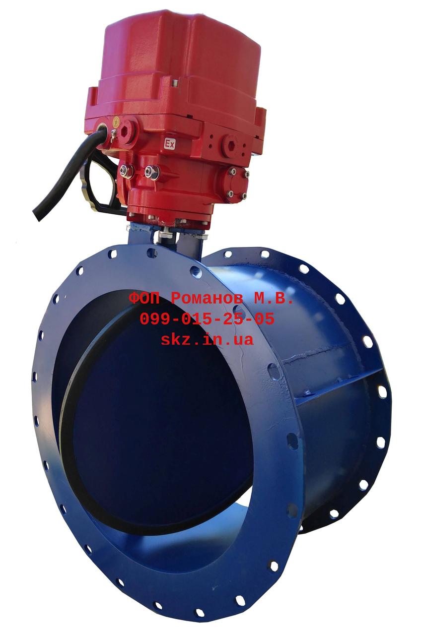 Клапан герметический ГК ИА 01009-300 с электроприводом, от производителя - фото 4 - id-p446674349