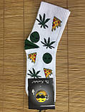 Шкарпетки з вишивкою конопля, фото 2