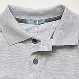 Поло сіре з довгим рукавом для хлопчика шкільне, Смайл Тайм SmileTme, фото 4