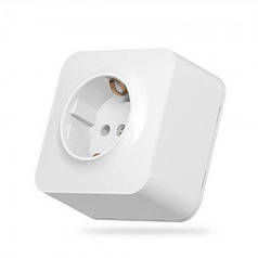 Розетка Videx Binera біла із заземленням VF-BNS21G-W