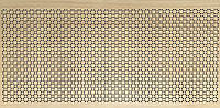 Панель (решітка) декоративна перфорована, колір дуб сонома, 680 мм х 1390 мм Сіті