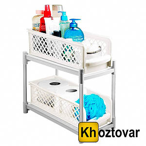 Органайзер Portable 2 Tier Basket Drawers
