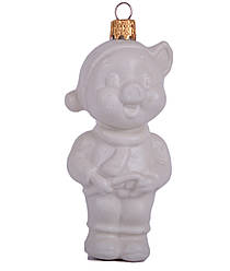 Новорічна Іграшка на Ялинку "Свинка" 10*5 см.