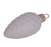 Пластикова іграшка на ялинку "Шишка" 10*5 см. |заготівля для декору | під фарбування | для декупажу