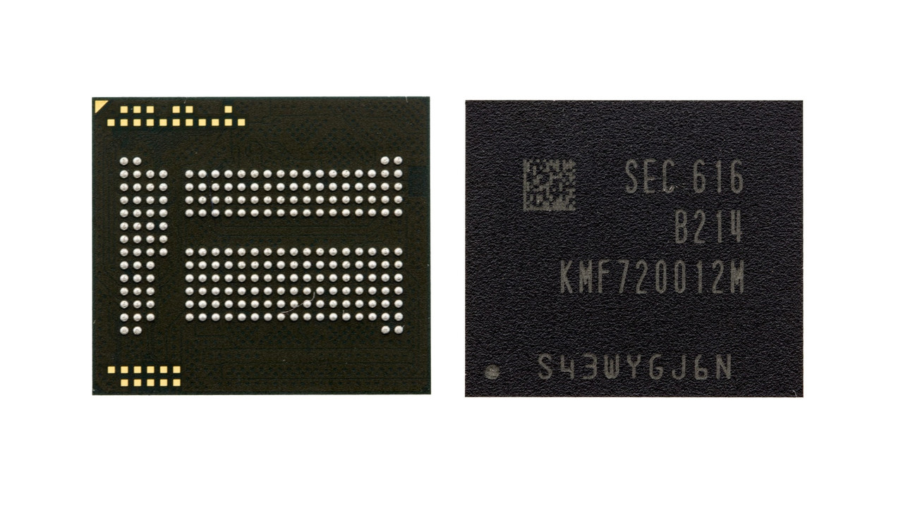 Мікросхема пам'яті Samsung KMF720012M-B214, фото 1