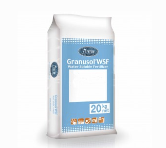 Водорозчинне добриво Granusol WSF 12+07+25+8СаО+2MgO+ME+MV10 (червоний) Мівена 20 кг