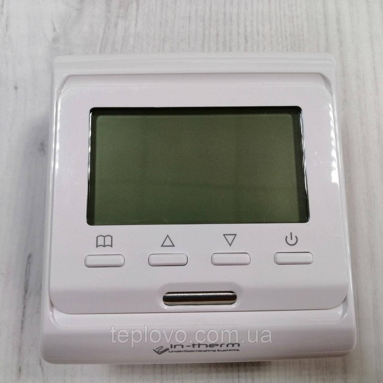 Терморегулятор программируемый IN-THERM E 51.716, программатор для теплого пола