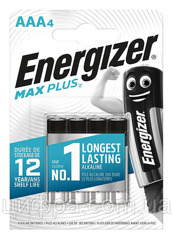 Батарейка Energizer Max Plus LR3 ААА, фото 1