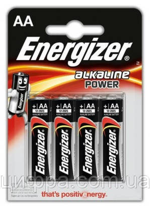 Батарейка Energizer Power LR6 АА, фото 1