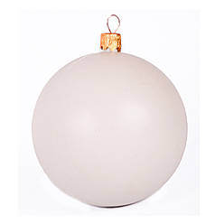 Заготівка пластикової кулі на ялинку 10 см.| для декору | під фарбування | для декупажу