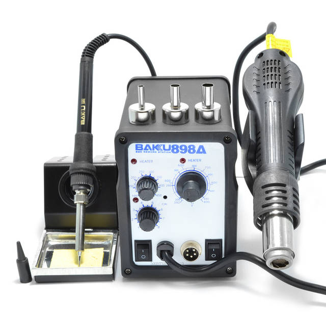 Паяльная станция Baku BK-898A фен + паяльник, аналоговая