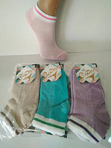 Шкарпетки дитячі короткі стрейч (Літні/сітка) Варос