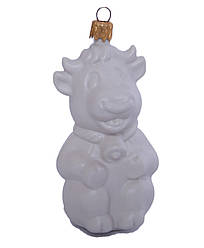 Пластмасова іграшка на ялинку "Бичок" 10х5 см.