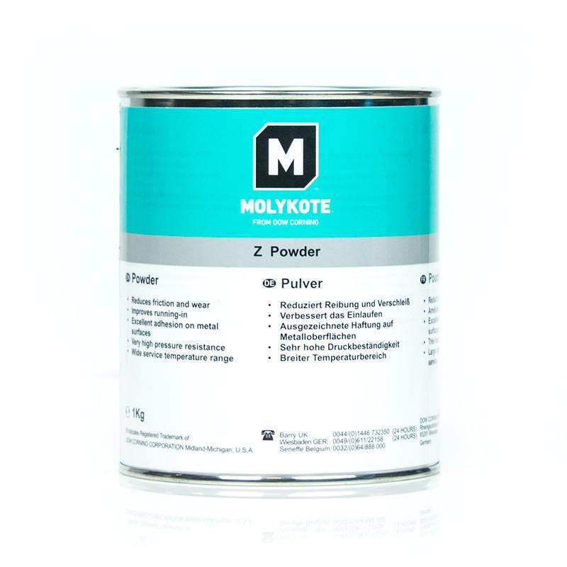 Порошок для ефективного змащування металевих поверхонь MOLYKOTE Z Powder 1кг
