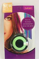 Цветные мелки (пудра) для волос, зеленая