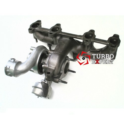 Турбіна Seat Alhambra 2.0 TDI 140 HP, 54399700060, 54399880055, BRT, BVH, 038253016A, 03G253010FV, 2005+