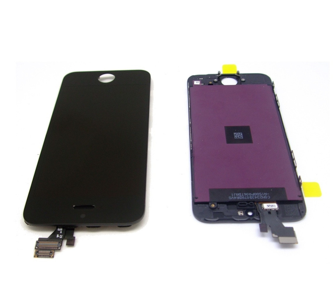 LCD Дисплей Модуль Екран для iPhone 5 + тачскрин, чорний AAA
