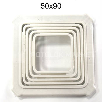 Платформа під врізні світильники універсальна квадратна. 50х90.