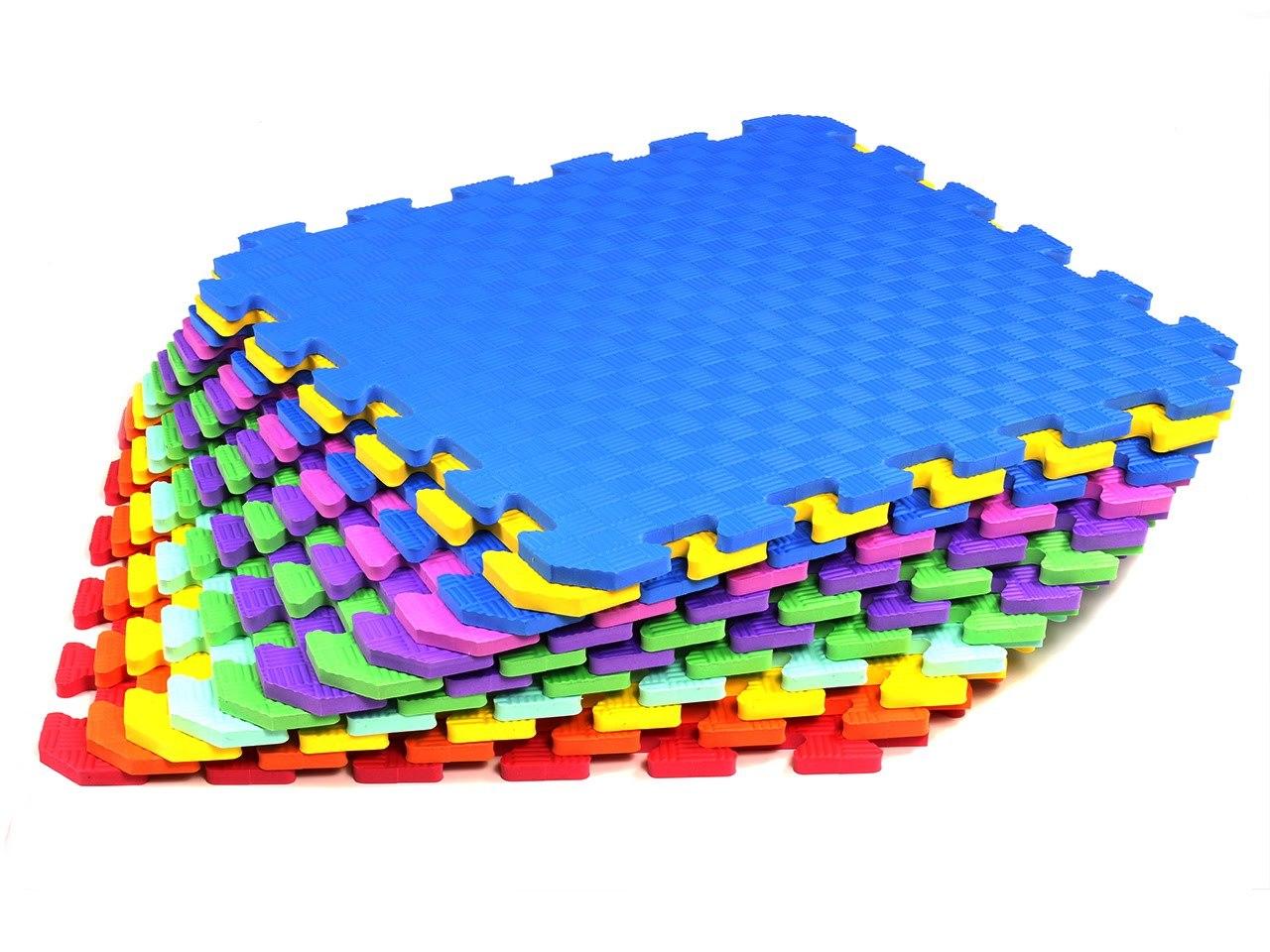 Килимок-пазл. М'яка тепла підлога в дитячу Татамі "EVA" 10х520х520 мм
