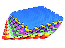 Килимок-пазл. М'яка тепла підлога в дитячу Татамі "EVA" 10х520х520 мм