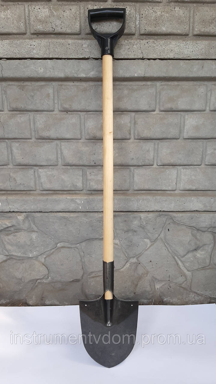 Лопата дамська з дерев'яним держаком і ручкою - фото 2 - id-p1203973078