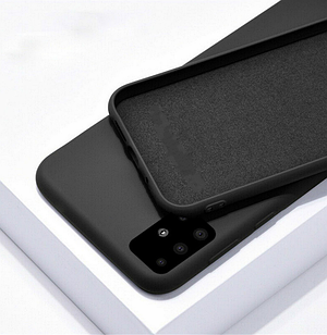 Чохол Silicone Case Full для Xiaomi mi 10 lite black
