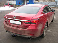 Фаркоп Mazda 6 седан/універсал 2013-. гак знімний на 2 болтах)