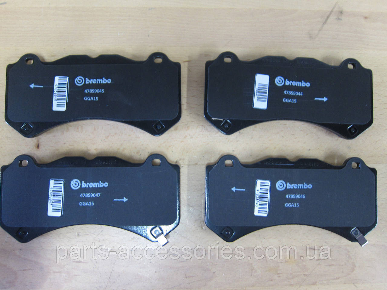 Jeep Grand Cherokee SRT SRT8 2011-2015 Гальмівні колодки передні Нові Оригінал, фото 1