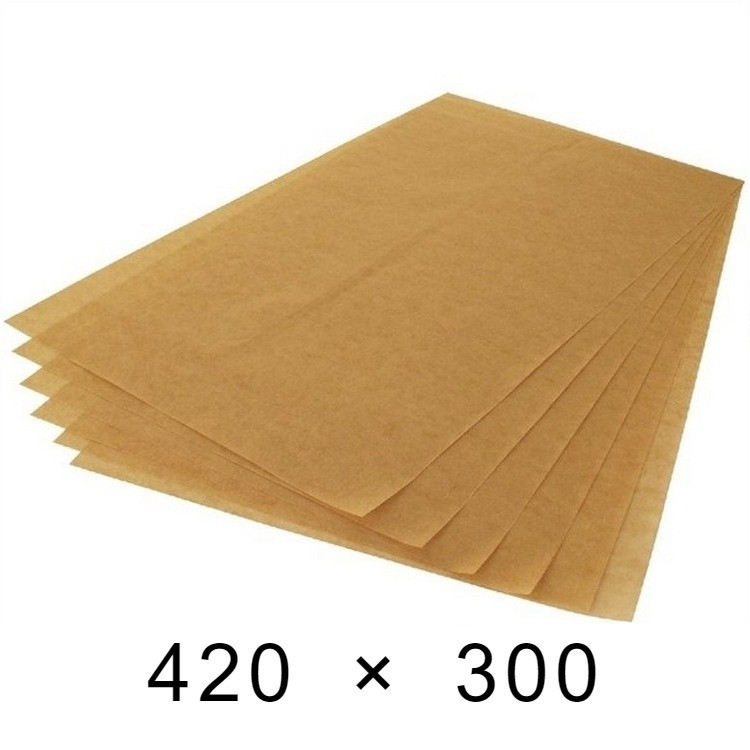 Бумага подпергамент в листах 45 грамм - 420 мм × 300 мм / 1000 шт .