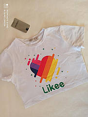 Трендова футболка для дівчаток Likee Розміри 152 - 164