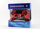 Бездротовий ігровий контролер Джойстик геймпад Doubleshock PS4 wireless controller пс4 PC Red Червоний, фото 2