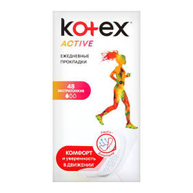 Щоденні гігієнічні прокладки Kotex Актив Део 48 шт.