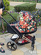 Люлька Cybex Priam Lux R Spring Blossom Dark, фото 6