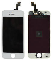 LCD Дисплей Модуль Экран для iPhone 5S + тачскрин, белый AAA