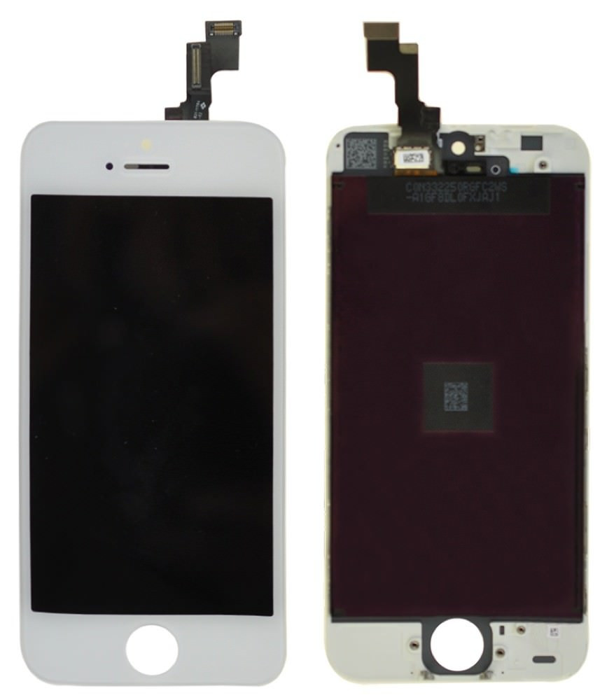 LCD Дисплей Модуль Екран для iPhone SE + тачскрин, білий AAA