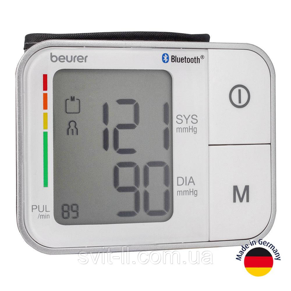 Тонометр автоматичний на зап'ястя Beurer BC 57 з Bluetooth, фото 1
