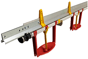 Поїлка для індиків на 4 вузькі чаші Lubing // лінія напування для індиків