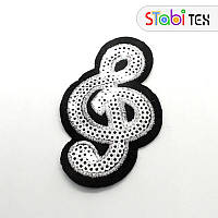 Термоаплікації Скрипковий ключ