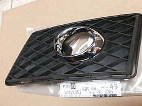 Mercedes GLK X204 2008-2012 Ліва решітка з хромом у бампер передній Нова Оригінал