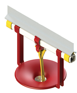 Поїлка для індиків на 5 широких краплеуловлювачів Lubing // лінія напування для індиків