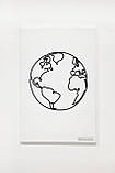 Картина на холсті  інтер'єрна абстрактна настінна арт панно Manific Decor "Planet Earth / Планета Земля", фото 3