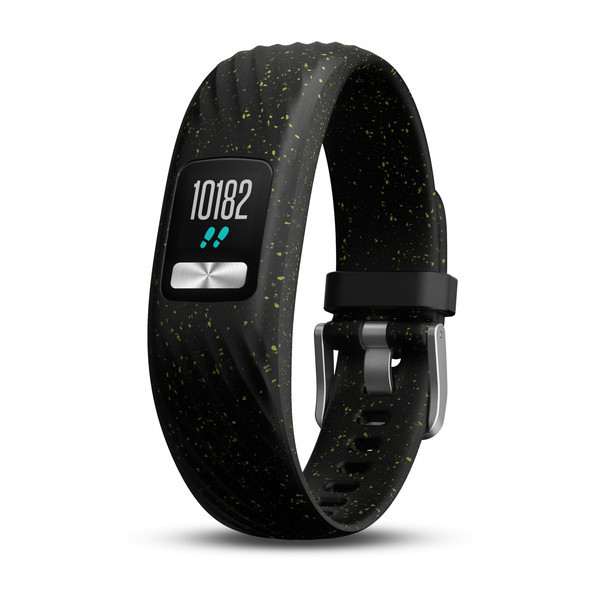 Розумний браслет Garmin Vivofit 4, чорний з блискітками Small/Medium, фото 1