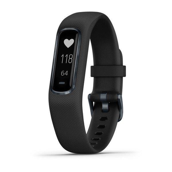 Смарт-браслет Garmin Vivosmart 4 чорний/сірий, Large