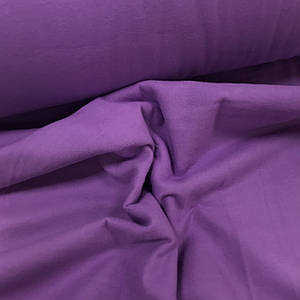 Фланелева тканина однотонна фіолетова (F шир. 2,4 м )