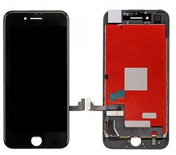 LCD Дисплей Модуль Екран для iPhone 7 + тачскрин, чорний AAAA