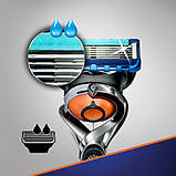 Подарунковий набір Gillette Fusion ProGlide Flexball (бритва +2 касети + гель UltraSens 200 мл) 8275, фото 5