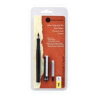 Набор для каллиграфии ManuscriptItalic Calligraphy Pen Medium перо, черний картридж, конвертер (5020180016054)