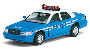 Модель легкова 5" Ford Crown Victoria police blue 1:42 KT5342AW