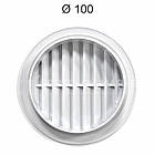 Ø 100 вентиляційна решітка (біла), фото 2